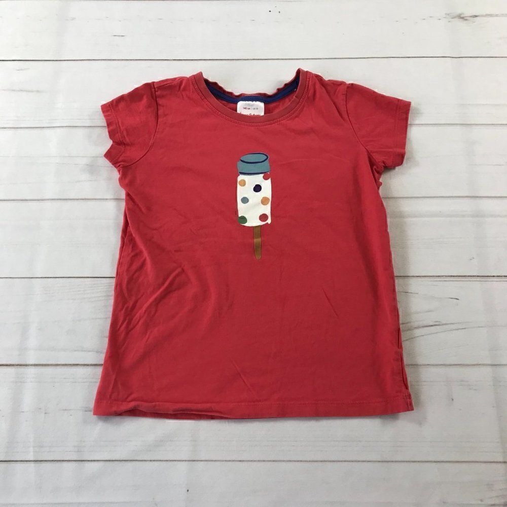 Hanna Andersson Kids Girls Popsicle Pink Shirt Size 10